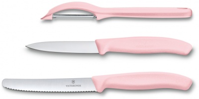 GR21091944 Victorinox SwissClassic. Набор из 3 ножей VICTORINOX Swiss Classic: нож для овощей, столовый нож 11 см, нож для овощей 8 см