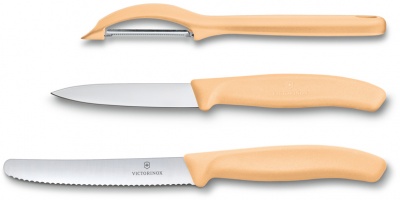 GR21091946 Victorinox SwissClassic. Набор из 3 ножей VICTORINOX Swiss Classic: нож для овощей, столовый нож 11 см, нож для овощей 8 см
