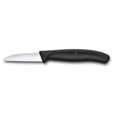 GR210919136 Victorinox SwissClassic. Нож для овощей и фруктов VICTORINOX SwissClassic с прямым лезвием 6 см, чёрный
