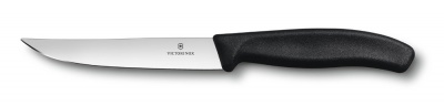 VX20051226 Victorinox SwissClassic. Нож для стейка и пиццы VICTORINOX SwissClassic "Gourmet", 12 см, чёрный