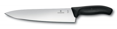 VX20051229 Victorinox Нож разделочный SwissClassic. Нож разделочный VICTORINOX SwissClassic, 25 см, чёрный, в картонном блистере