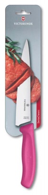 VX20051254 Victorinox Нож разделочный SwissClassic. Нож разделочный VICTORINOX SwissClassic, 19 см, розовый, в картонном блистере
