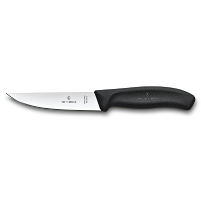 GR210919138 Victorinox. Нож разделочный VICTORINOX SwissClassic с узким прямым лезвием 12 см, чёрный