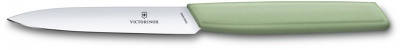 GR21091963 Victorinox Swiss Modern. Нож для овощей VICTORINOX Swiss Modern, 10 см, нержавеющая сталь / синтетический материал, зелёный