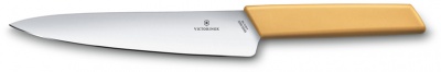 GR21091967 Victorinox. Нож разделочный VICTORINOX Swiss Modern, 19 см, нержавеющая сталь / синтетический материал, медовый