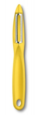 GR171113992 Victorinox Кухонная серия. Нож для чистки овощей VICTORINOX универсальный, двустороннее зубчатое лезвие, жёлтая рукоять