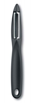 GR171113996 Victorinox Кухонная серия. Нож для чистки овощей VICTORINOX универсальный, двустороннее зубчатое лезвие, чёрная рукоять