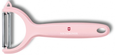 GR21091929 Victorinox. Нож для чистки томатов и киви VICTORINOX, двусторонее зубчатое лезвие, светло-розовая рукоять
