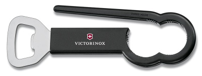 VX20051261 Victorinox Кухонная серия. Открывалка для бутылок VICTORINOX Pet, сталь/пластик, чёрная