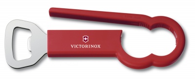 VX20051262 Victorinox Кухонная серия. Открывалка для бутылок VICTORINOX Pet, сталь/пластик, красная