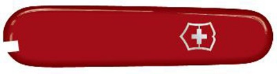 GR1711131220 Victorinox Запчасти. Передняя накладка для ножей VICTORINOX 84 мм, пластиковая, красная