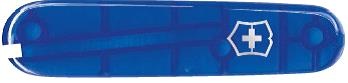 GR1711131223 Victorinox Запчасти. Передняя накладка для ножей VICTORINOX 84 мм, пластиковая, полупрозрачная синяя