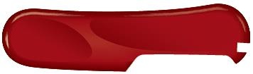 GR171113155 Victorinox Запчасти. Задняя накладка для ножей VICTORINOX 85 мм, пластиковая, красная