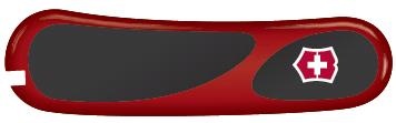 GR1711131226 Victorinox Запчасти. Передняя накладка для ножей VICTORINOX 85 мм, пластиковая, красно-чёрная