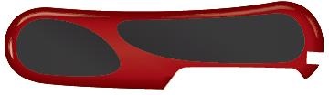 GR171113156 Victorinox Запчасти. Задняя накладка для ножей VICTORINOX 85 мм, пластиковая, красно-чёрная