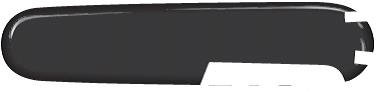 GR171113170 Victorinox Запчасти. Задняя накладка для ножей VICTORINOX 91 мм, пластиковая, чёрная