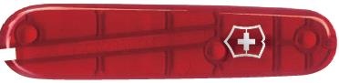 GR1711131234 Victorinox Запчасти. Передняя накладка для ножей VICTORINOX 91 мм, пластиковая, полупрозрачная красная