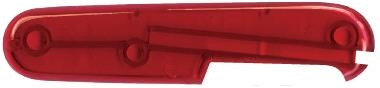 GR171113163 Victorinox Запчасти. Задняя накладка для ножей VICTORINOX 91 мм, пластиковая, полупрозрачная красная