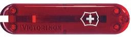 GR1711131212 Victorinox Запчасти. Передняя накладка для ножей VICTORINOX 58 мм, пластиковая, полупрозрачная красная