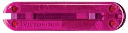 GR171113141 Victorinox Запчасти. Задняя накладка для ножей VICTORINOX 58 мм, пластиковая, полупрозрачная розовая