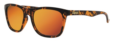 GR220119223 Zippo. Очки солнцезащитные ZIPPO, унисекс, коричневые, оправа из поликарбоната