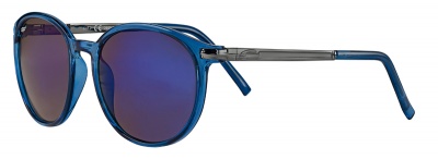 GR220119234 Zippo. Очки солнцезащитные ZIPPO, женские, синие, оправа из поликарбоната и металла