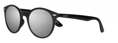 GR220119229 Zippo. Очки солнцезащитные ZIPPO, унисекс, чёрные, оправа из поликарбоната