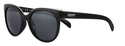 GR220119271 Zippo. Очки солнцезащитные ZIPPO, женские, чёрные, оправа из поликарбоната