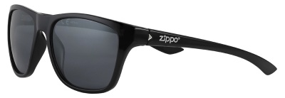 GR220119274 Zippo. Очки солнцезащитные ZIPPO, унисекс, чёрные, оправа из поликарбоната