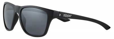 GR220119275 Zippo. Очки солнцезащитные ZIPPO, унисекс, чёрные, оправа из поликарбоната