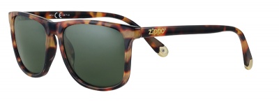 GR220119238 Zippo. Очки солнцезащитные ZIPPO, унисекс, коричневые, оправа из поликарбоната