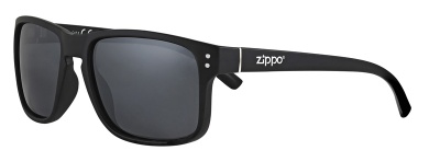 GR220119282 Zippo. Очки солнцезащитные ZIPPO, унисекс, чёрные, оправа из поликарбоната, поляризационные линзы
