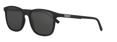 GR220119248 Zippo. Очки солнцезащитные ZIPPO, унисекс, чёрные, оправа из поликарбоната