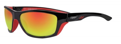 GR220119258 Zippo. Солнцезащитные очки ZIPPO спортивные, унисекс, чёрные, оправа из поликарбоната