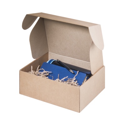 PB220330143 Portobello. Подарочный набор Portobello синий в малой универсальной подарочной коробке (Ежедневник недат А5, Спортбутылка, Ручка)
