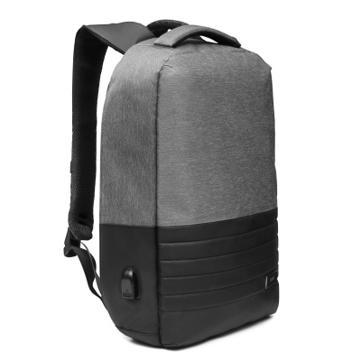 PB220330425 Portobello Leardo. Бизнес рюкзак Leardo Plus с USB разъемом, серый/серый