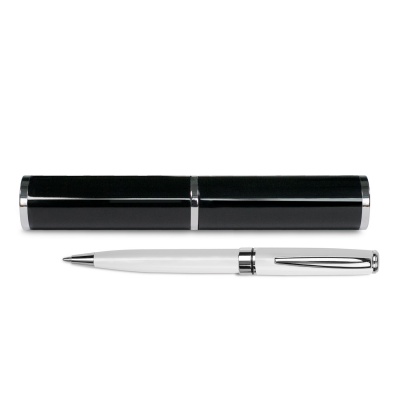 PB2203301113 Portobello. Набор ручка Tesoro c футляром, белый, черный