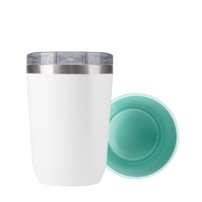 PB24090465 Portobello Arctic mug. Термокружка вакуумная с керамическим покрытием Arctic, белый/аква