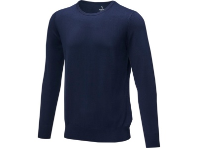 OA2102095064 Elevate. Мужской пуловер Merrit с круглым вырезом, темно-синий