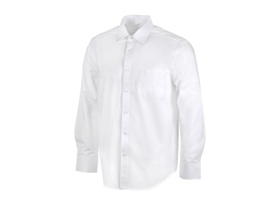 OA2102096679 US Basic. Рубашка Houston мужская с длинным рукавом, белый