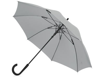 OA2003024136 Зонт-трость Bergen, полуавтомат, серый
