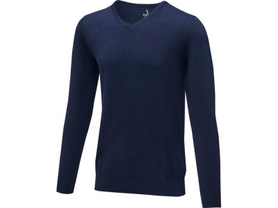 OA2102095037 Elevate. Мужской пуловер Stanton с V-образным вырезом, темно-синий