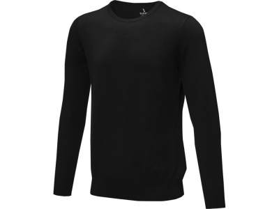 OA2102095075 Elevate. Мужской пуловер Merrit с круглым вырезом, черный