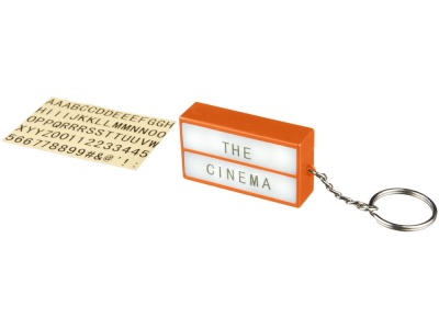 OA1830321505 Брелок - фонарик Cinema, оранжевый