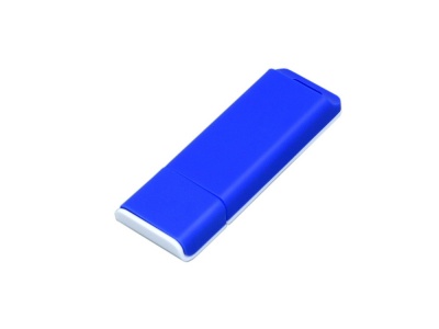OA2003025042 Флешка прямоугольной формы, оригинальный дизайн, двухцветный корпус, 32 Гб, синий/белый