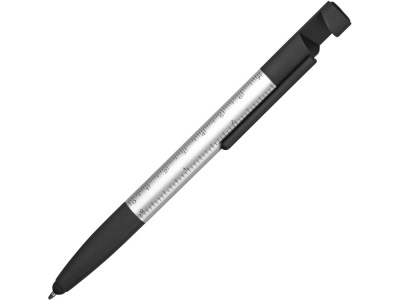 OA2408286897 Ручка-стилус пластиковая шариковая многофункциональная (6 функций) Multy, серебристый