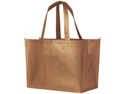 OA2003023097 Ламинированная сумка-шоппер Alloy, медно-красный