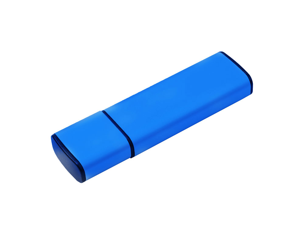 OA2102092225 USB-флешка металлическая на 32ГБ с колпачком, синий