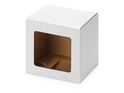 OA2102096100 Коробка для кружки с окном, 11,2х9,4х10,7 см., белый