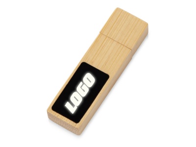 OA2408287368 USB 2.0- флешка на 32 Гб c подсветкой логотипа Bamboo LED